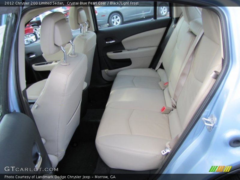  2012 200 Limited Sedan Black/Light Frost Interior