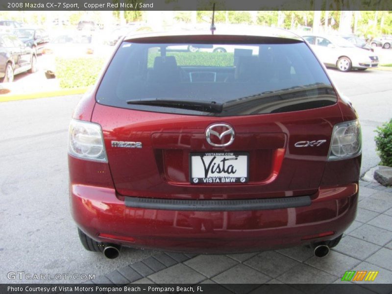 Copper Red Mica / Sand 2008 Mazda CX-7 Sport