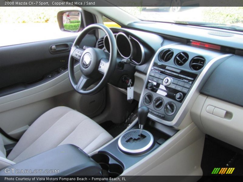 Copper Red Mica / Sand 2008 Mazda CX-7 Sport