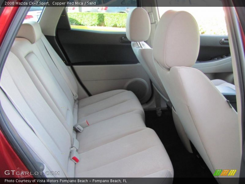Copper Red Mica / Sand 2008 Mazda CX-7 Sport