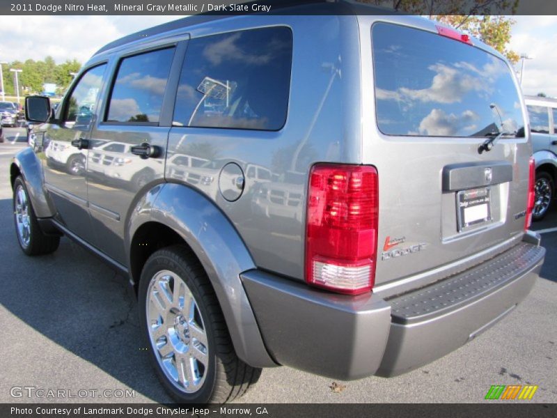 Mineral Gray Metallic / Dark Slate Gray 2011 Dodge Nitro Heat