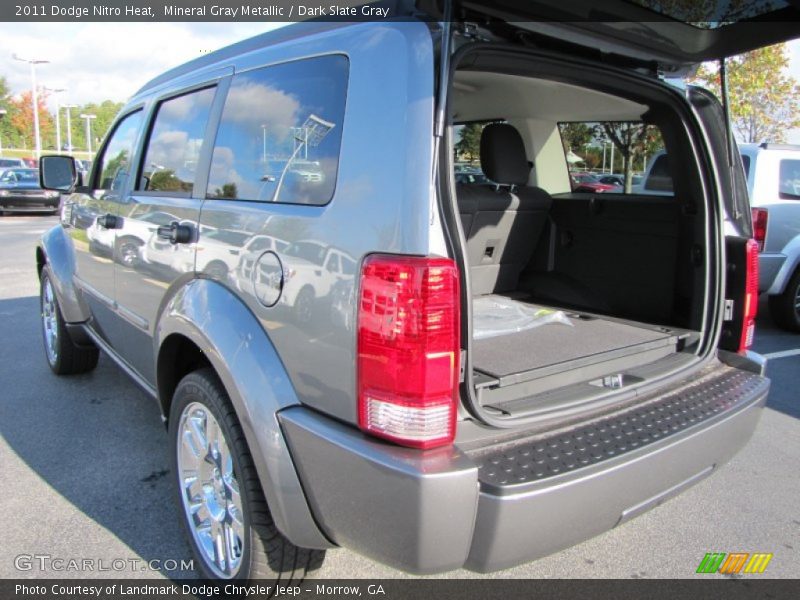 Mineral Gray Metallic / Dark Slate Gray 2011 Dodge Nitro Heat