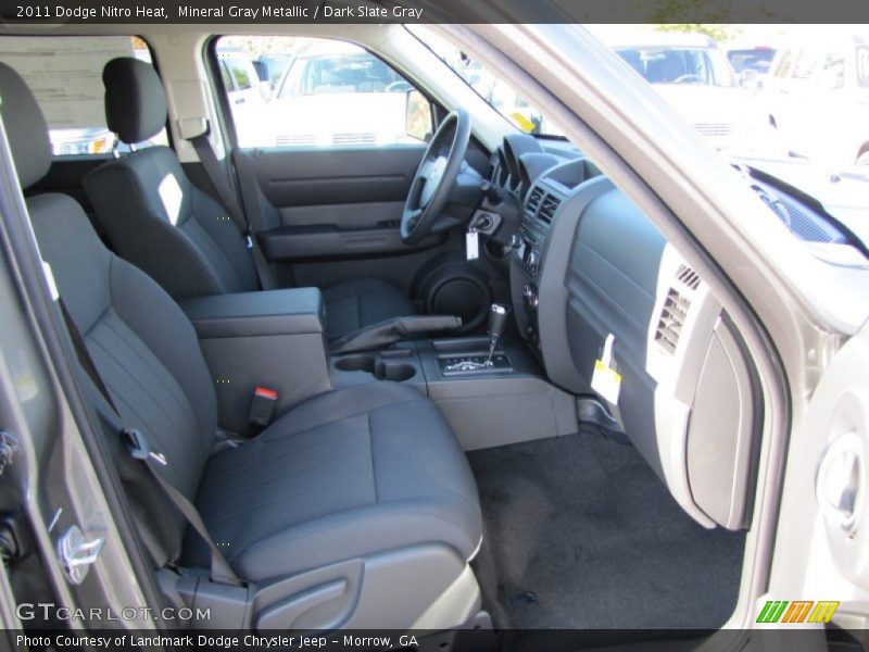 Mineral Gray Metallic / Dark Slate Gray 2011 Dodge Nitro Heat