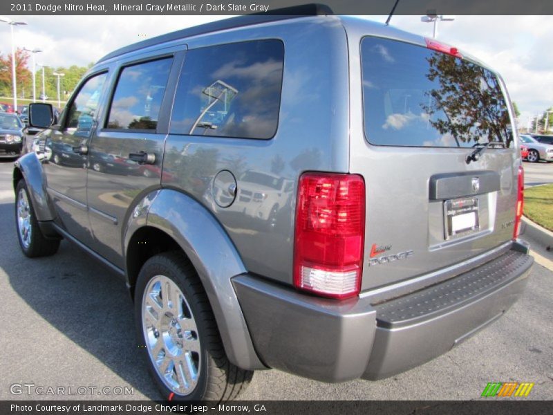 Mineral Gray Metallic / Dark Slate Gray 2011 Dodge Nitro Heat