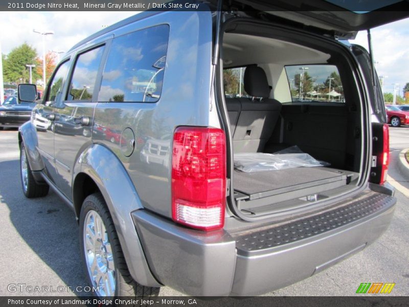 Mineral Gray Metallic / Dark Slate Gray 2011 Dodge Nitro Heat