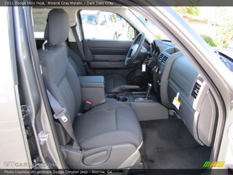 Mineral Gray Metallic / Dark Slate Gray 2011 Dodge Nitro Heat