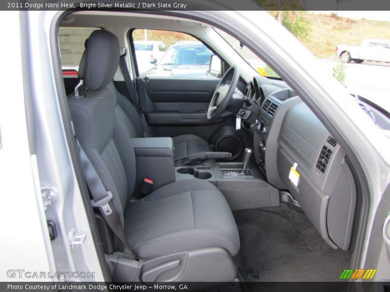 Bright Silver Metallic / Dark Slate Gray 2011 Dodge Nitro Heat