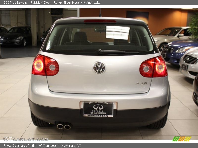 Reflex Silver Metallic / Anthracite 2007 Volkswagen Rabbit 4 Door