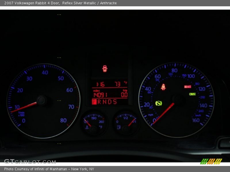 Reflex Silver Metallic / Anthracite 2007 Volkswagen Rabbit 4 Door