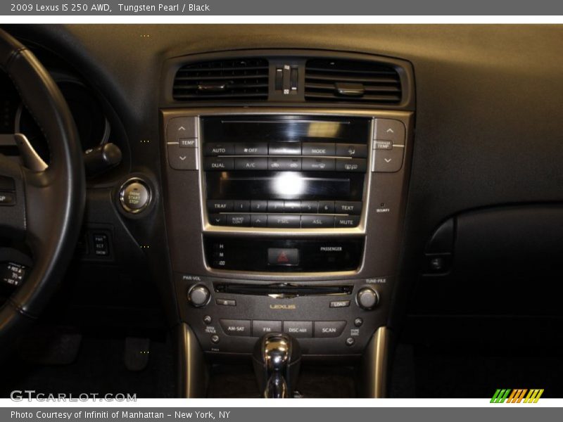 Tungsten Pearl / Black 2009 Lexus IS 250 AWD