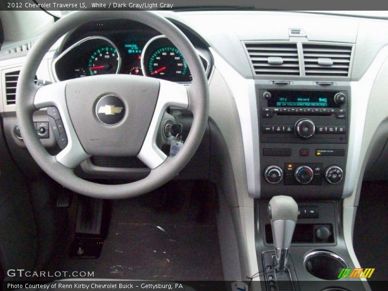 Dashboard of 2012 Traverse LS