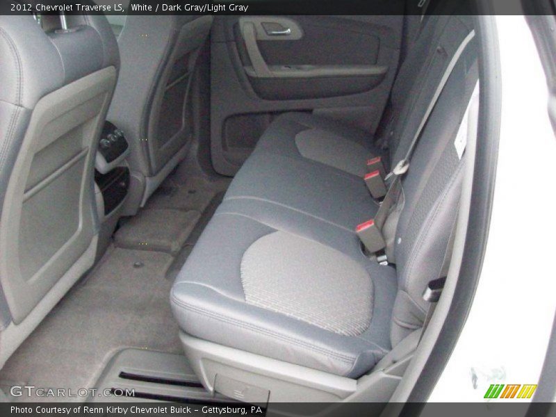  2012 Traverse LS Dark Gray/Light Gray Interior