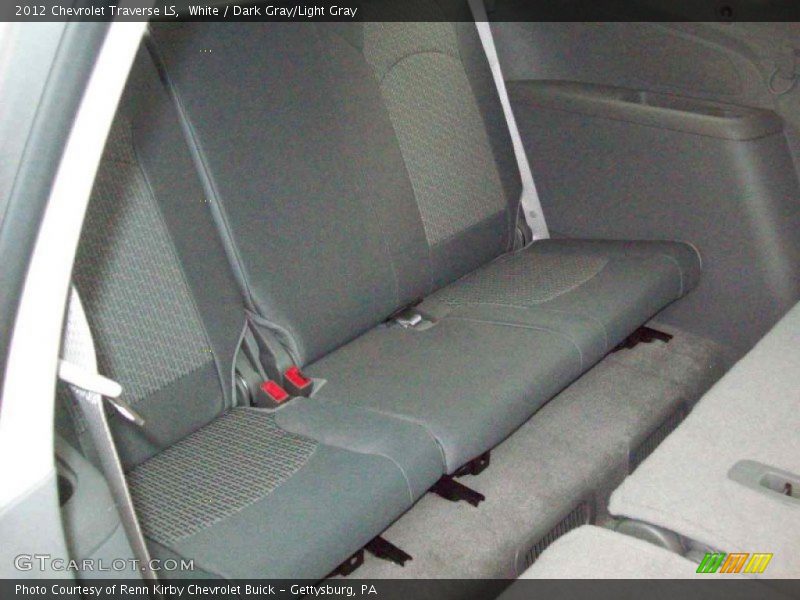  2012 Traverse LS Dark Gray/Light Gray Interior
