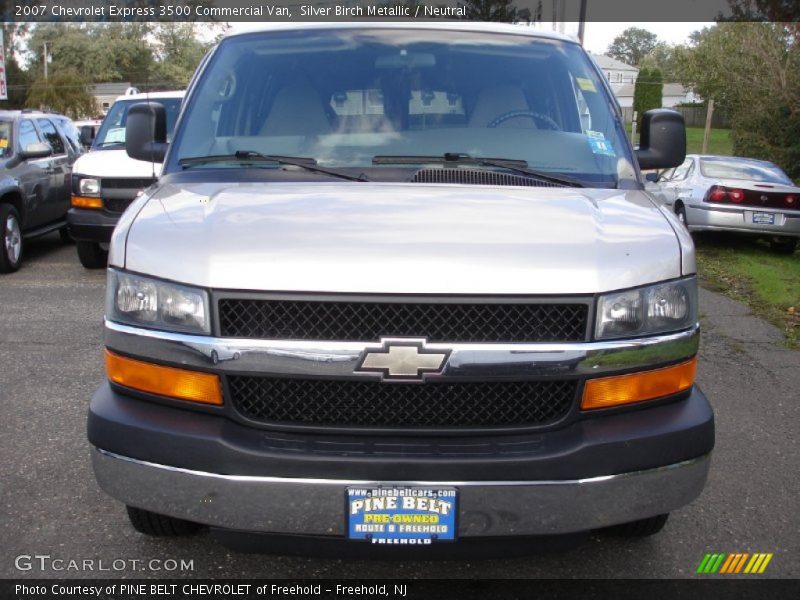 Silver Birch Metallic / Neutral 2007 Chevrolet Express 3500 Commercial Van