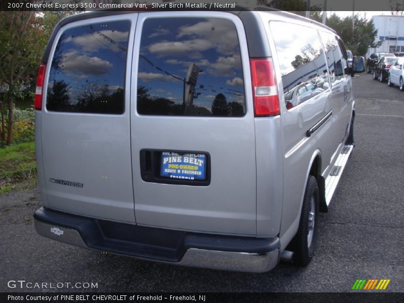 Silver Birch Metallic / Neutral 2007 Chevrolet Express 3500 Commercial Van