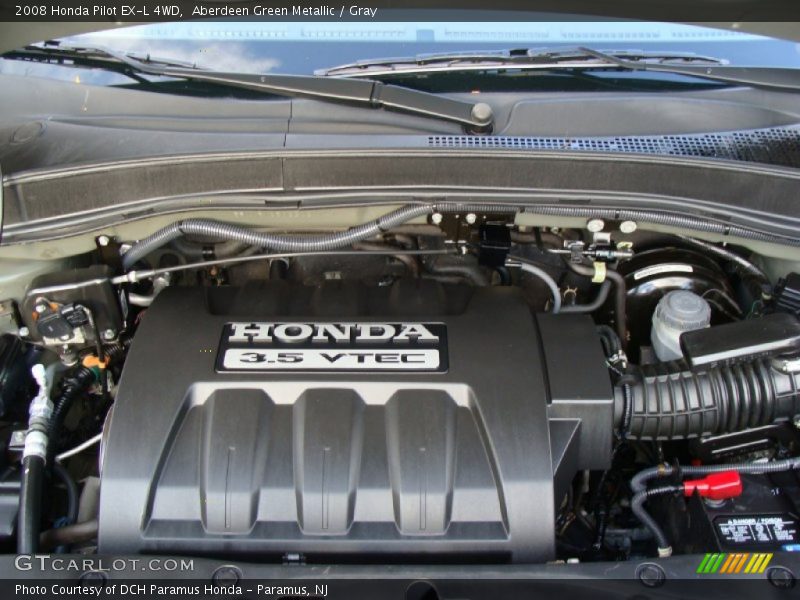 Aberdeen Green Metallic / Gray 2008 Honda Pilot EX-L 4WD