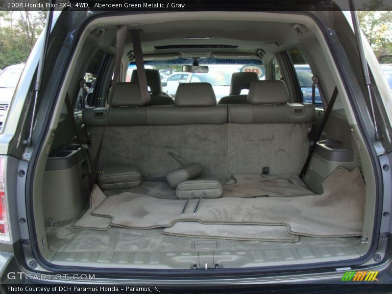 Aberdeen Green Metallic / Gray 2008 Honda Pilot EX-L 4WD