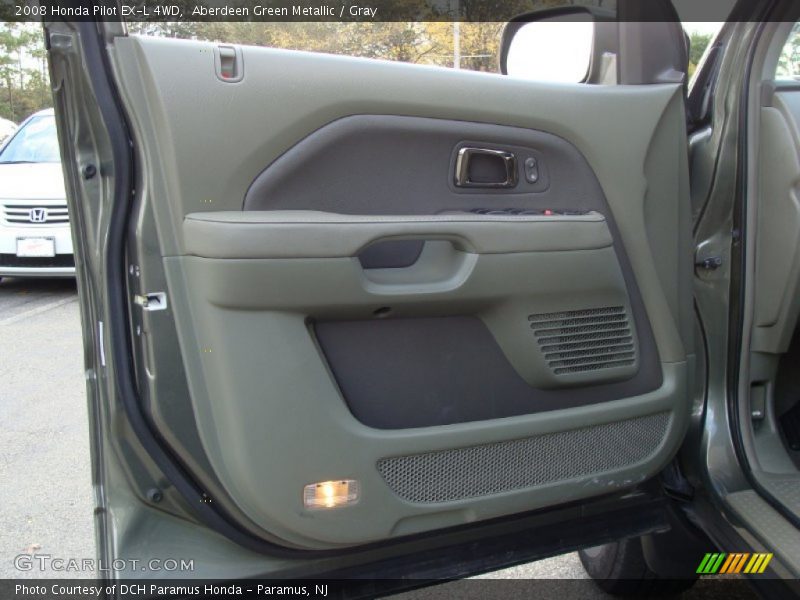 Aberdeen Green Metallic / Gray 2008 Honda Pilot EX-L 4WD