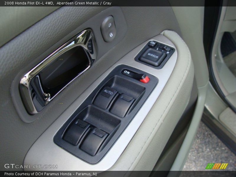 Aberdeen Green Metallic / Gray 2008 Honda Pilot EX-L 4WD