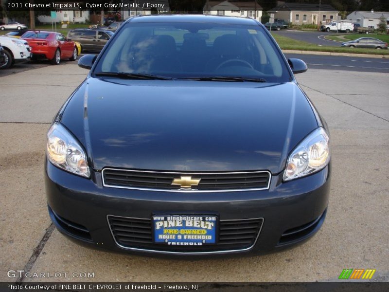 Cyber Gray Metallic / Ebony 2011 Chevrolet Impala LS