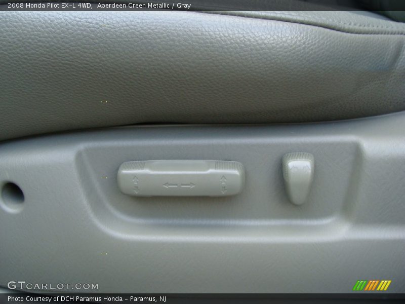Aberdeen Green Metallic / Gray 2008 Honda Pilot EX-L 4WD