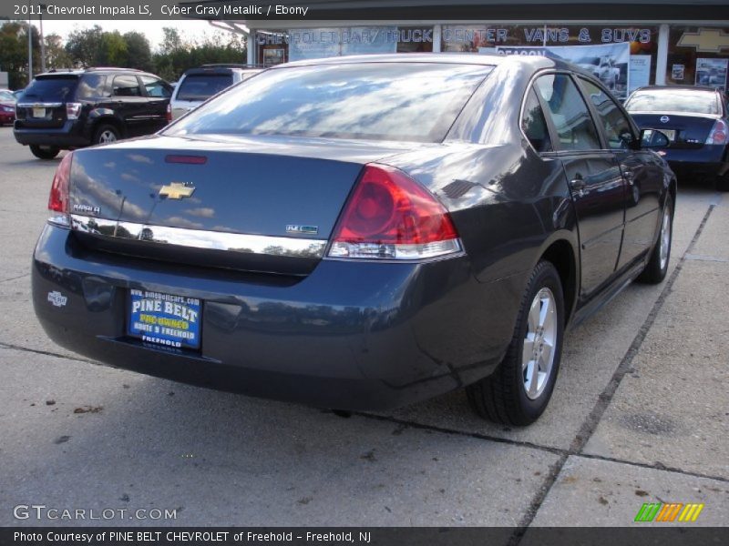 Cyber Gray Metallic / Ebony 2011 Chevrolet Impala LS
