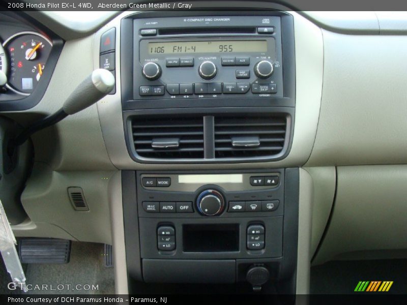 Aberdeen Green Metallic / Gray 2008 Honda Pilot EX-L 4WD