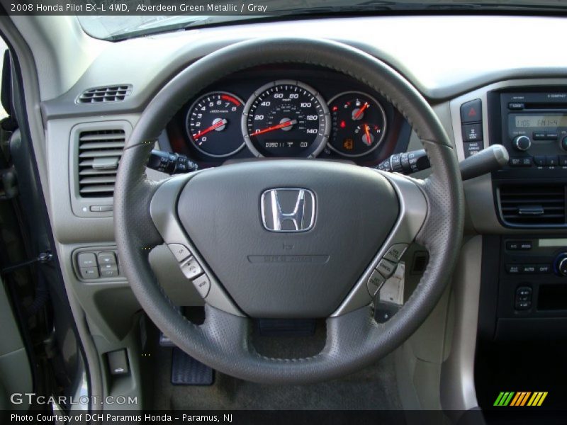 Aberdeen Green Metallic / Gray 2008 Honda Pilot EX-L 4WD
