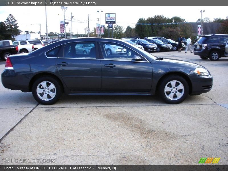 Cyber Gray Metallic / Ebony 2011 Chevrolet Impala LS