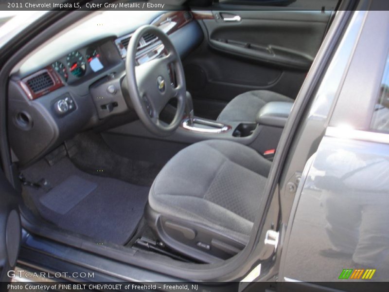 Cyber Gray Metallic / Ebony 2011 Chevrolet Impala LS