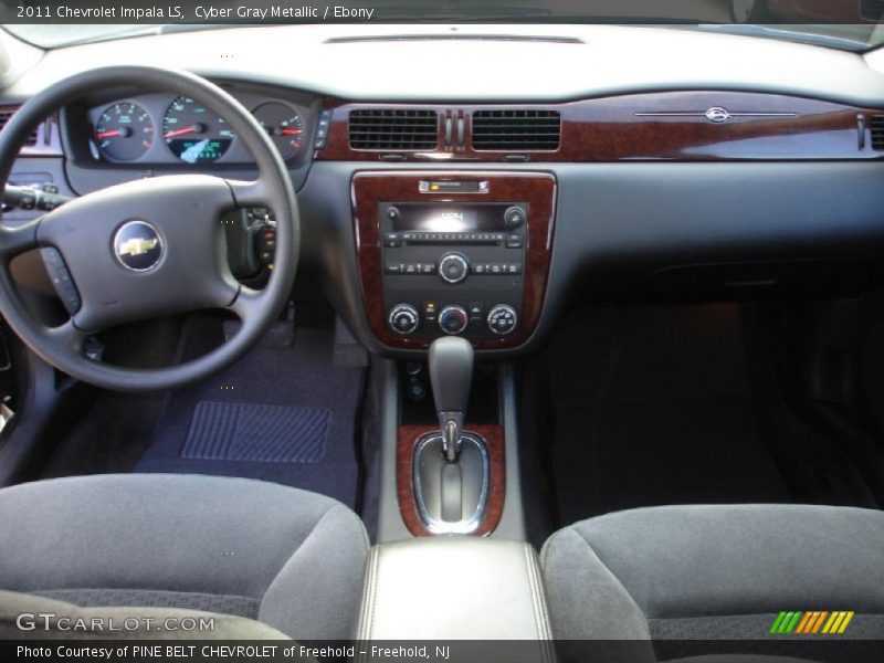 Cyber Gray Metallic / Ebony 2011 Chevrolet Impala LS