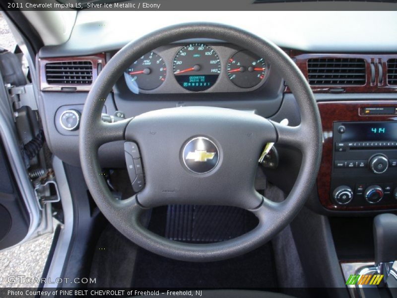 Silver Ice Metallic / Ebony 2011 Chevrolet Impala LS