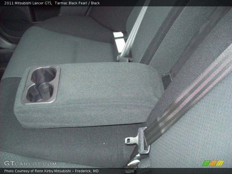 Tarmac Black Pearl / Black 2011 Mitsubishi Lancer GTS