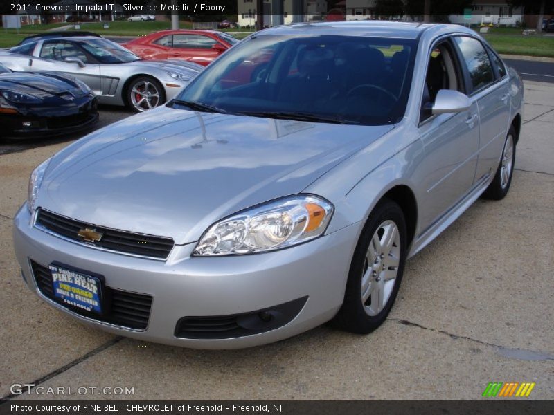 Silver Ice Metallic / Ebony 2011 Chevrolet Impala LT