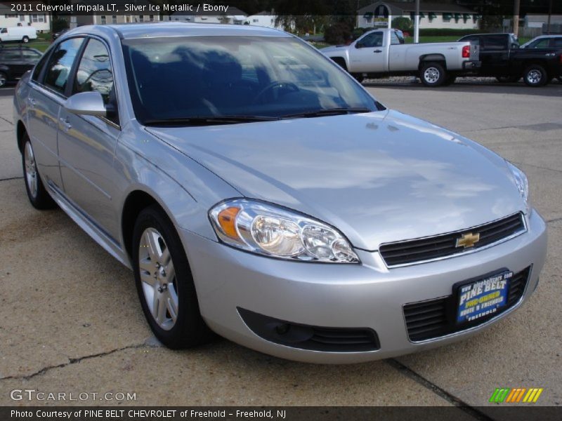 Silver Ice Metallic / Ebony 2011 Chevrolet Impala LT