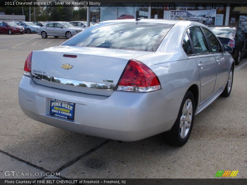 Silver Ice Metallic / Ebony 2011 Chevrolet Impala LT