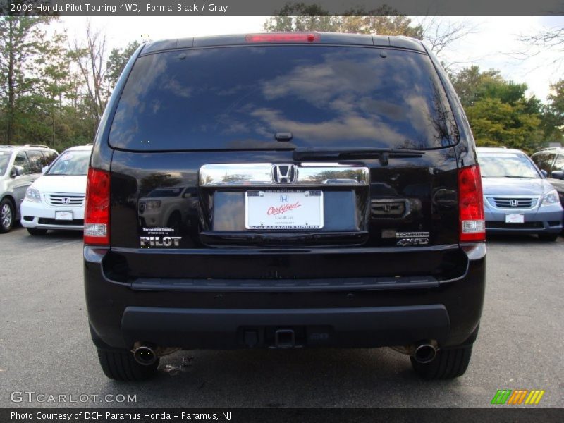 Formal Black / Gray 2009 Honda Pilot Touring 4WD