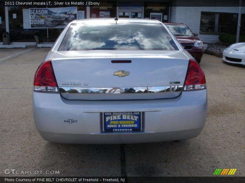Silver Ice Metallic / Ebony 2011 Chevrolet Impala LT