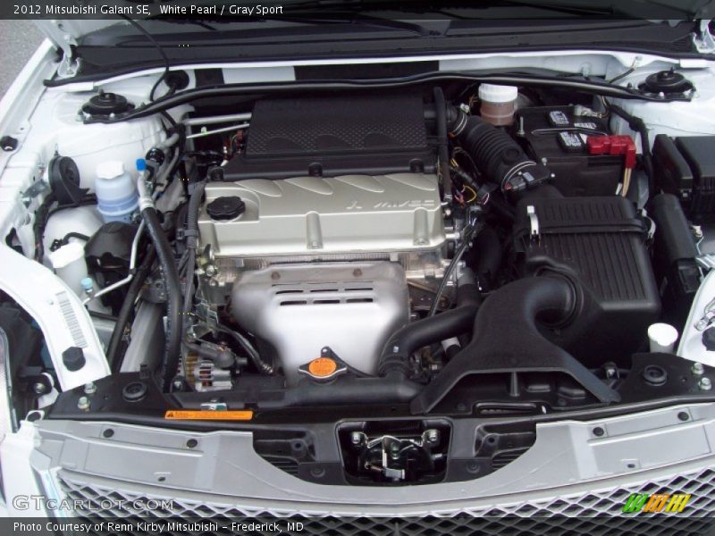White Pearl / Gray Sport 2012 Mitsubishi Galant SE