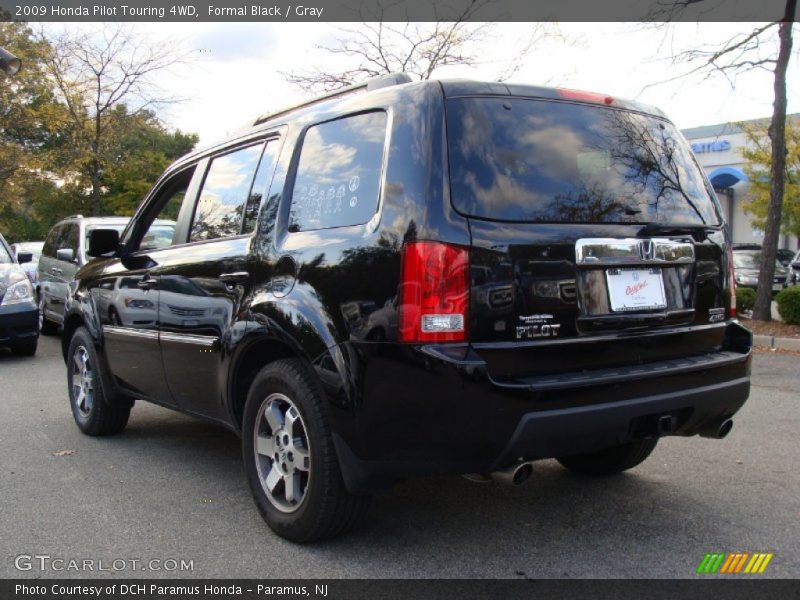 Formal Black / Gray 2009 Honda Pilot Touring 4WD