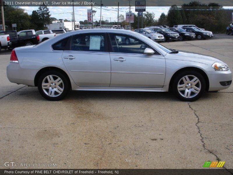 Silver Ice Metallic / Ebony 2011 Chevrolet Impala LT