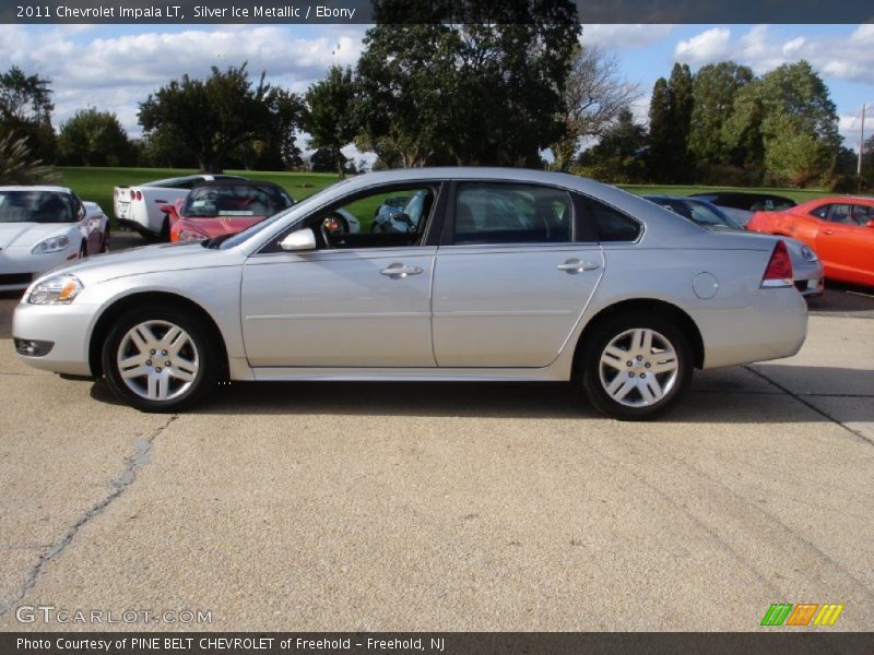 Silver Ice Metallic / Ebony 2011 Chevrolet Impala LT