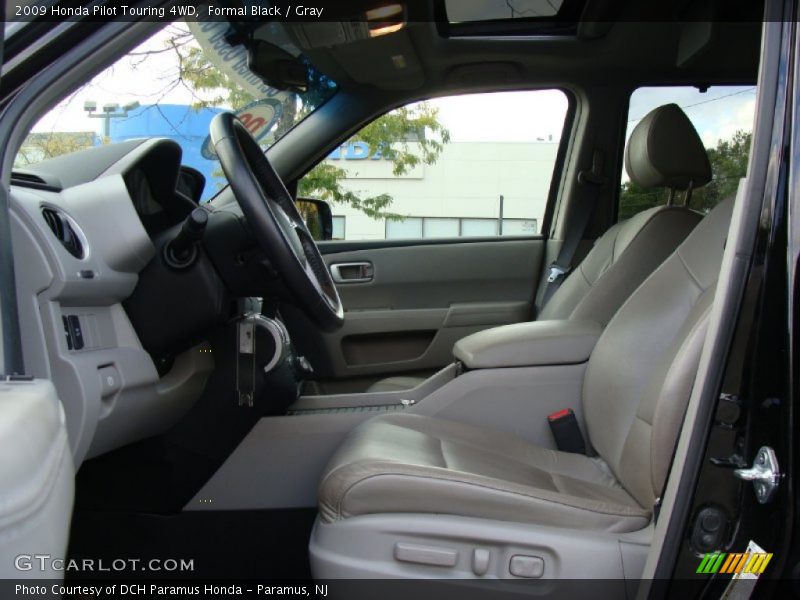 Formal Black / Gray 2009 Honda Pilot Touring 4WD