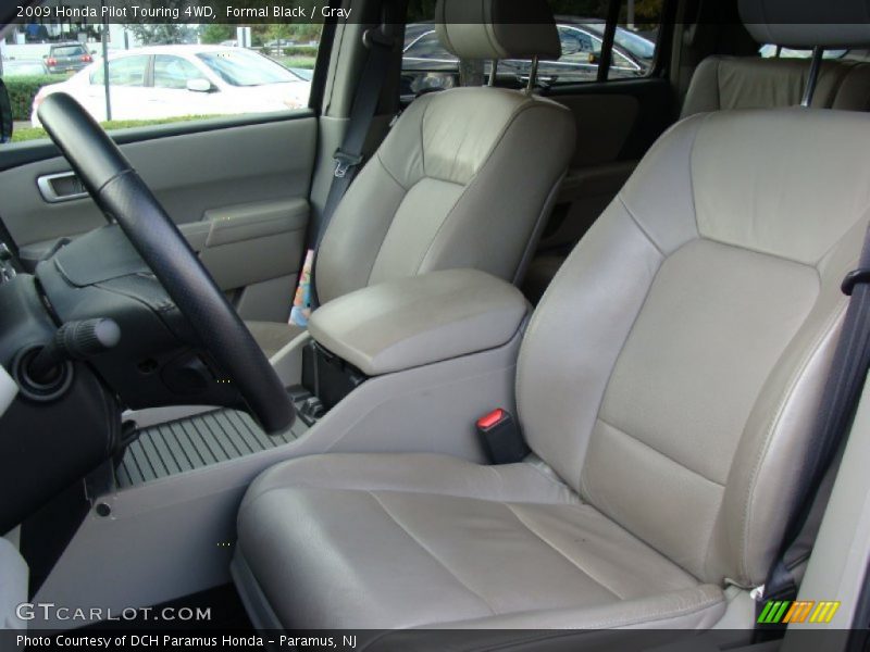 Formal Black / Gray 2009 Honda Pilot Touring 4WD