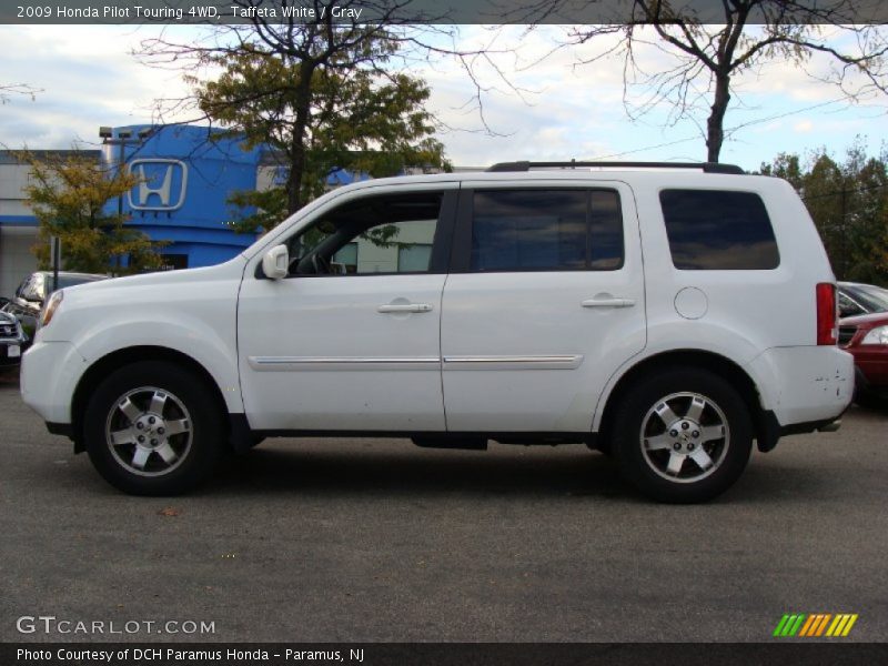 Taffeta White / Gray 2009 Honda Pilot Touring 4WD