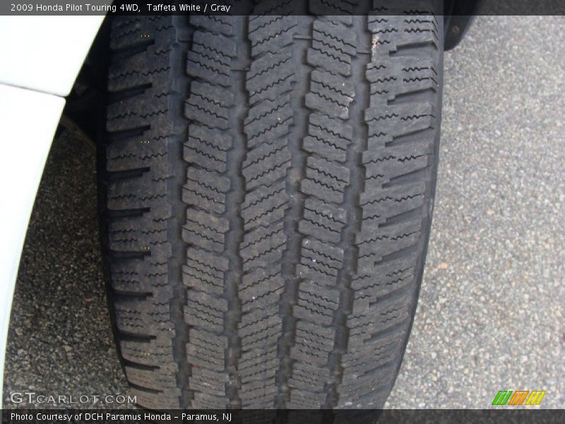 Taffeta White / Gray 2009 Honda Pilot Touring 4WD