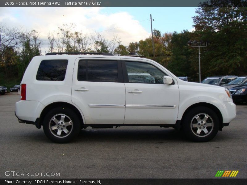 Taffeta White / Gray 2009 Honda Pilot Touring 4WD