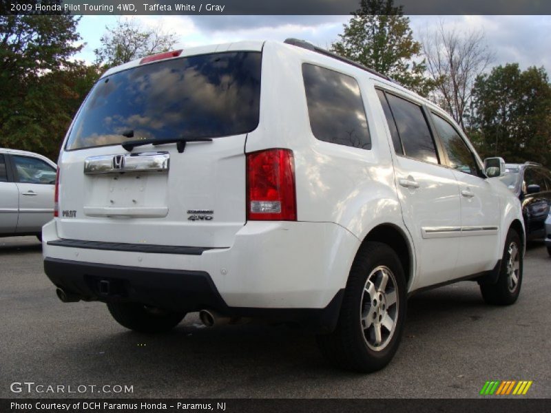 Taffeta White / Gray 2009 Honda Pilot Touring 4WD