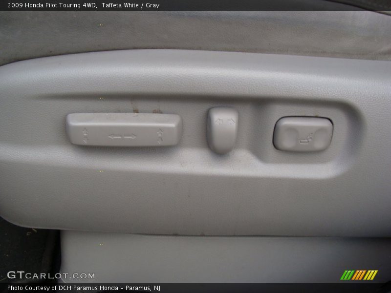 Taffeta White / Gray 2009 Honda Pilot Touring 4WD