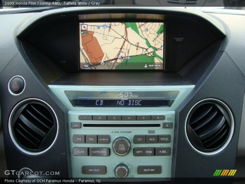 Taffeta White / Gray 2009 Honda Pilot Touring 4WD